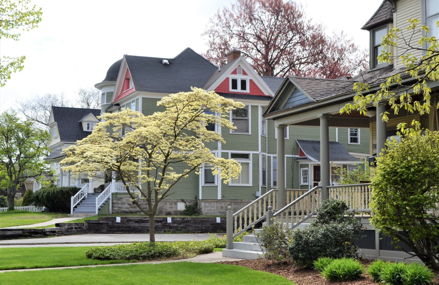 Home sweet home real estate exterior design mortgage!